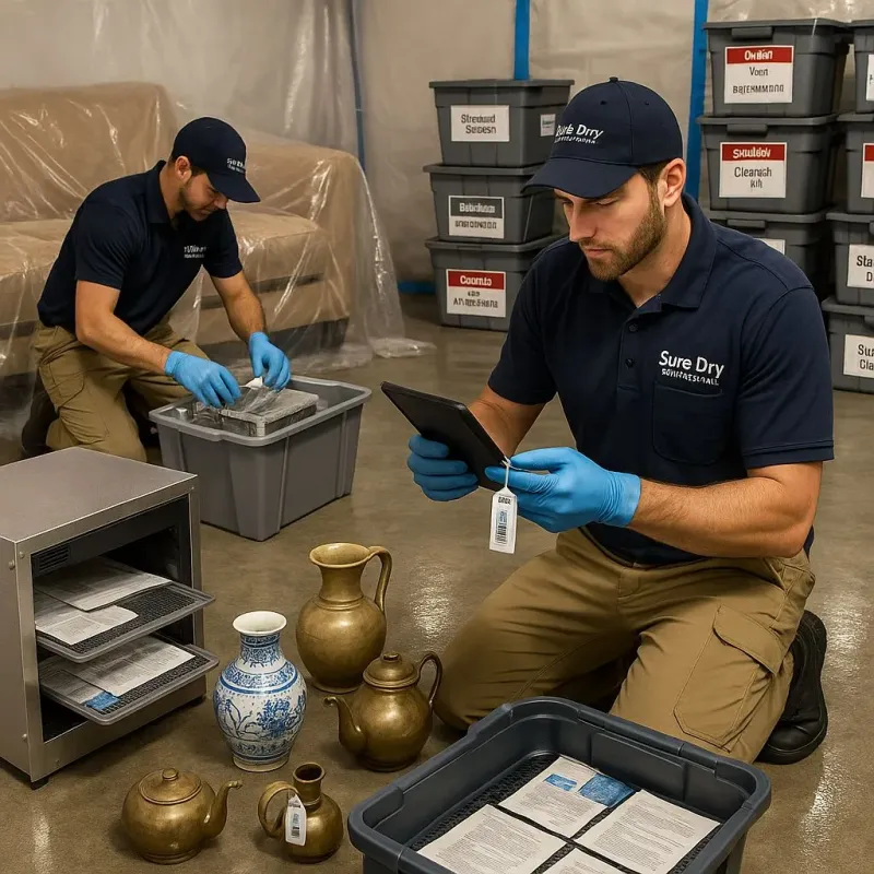 Content Protection and Restoration process in Clarence, NY